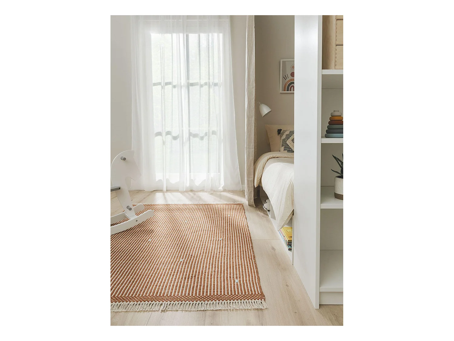 Tapis enfant Bruno Marron 150x220 cm