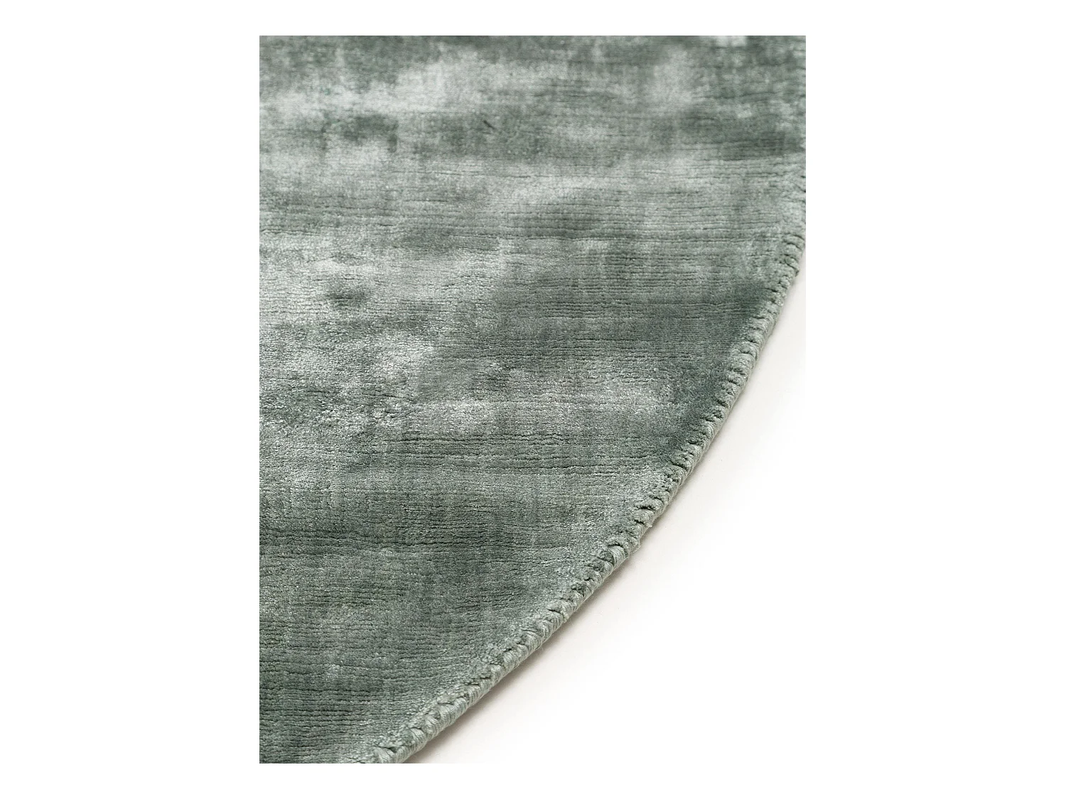 Tapis en viscose Ovale Nela Vert clair 150x230 cm