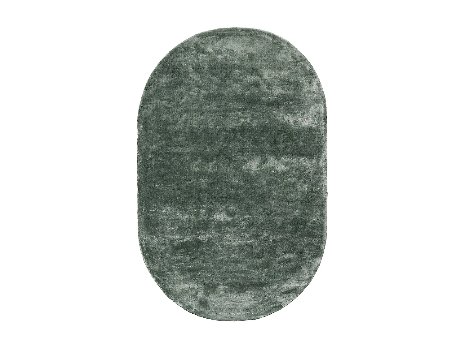 Tapis en viscose Ovale Nela Vert clair 150x230 cm