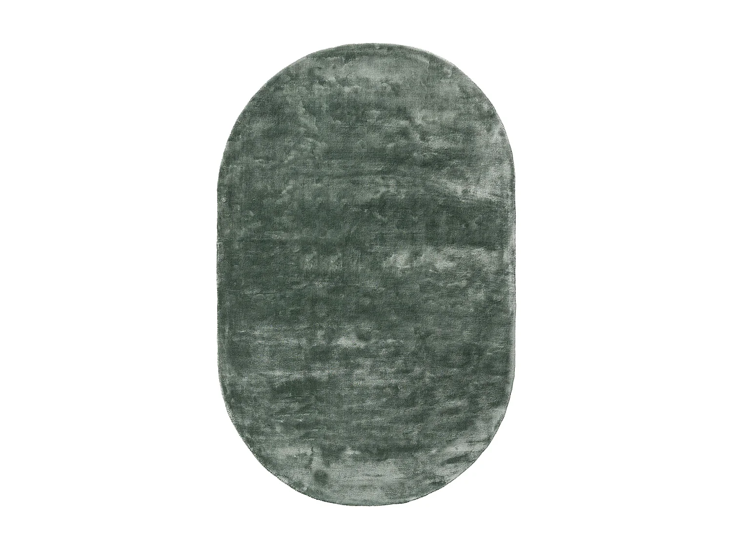 Tapis en viscose Ovale Nela Vert clair 150x230 cm