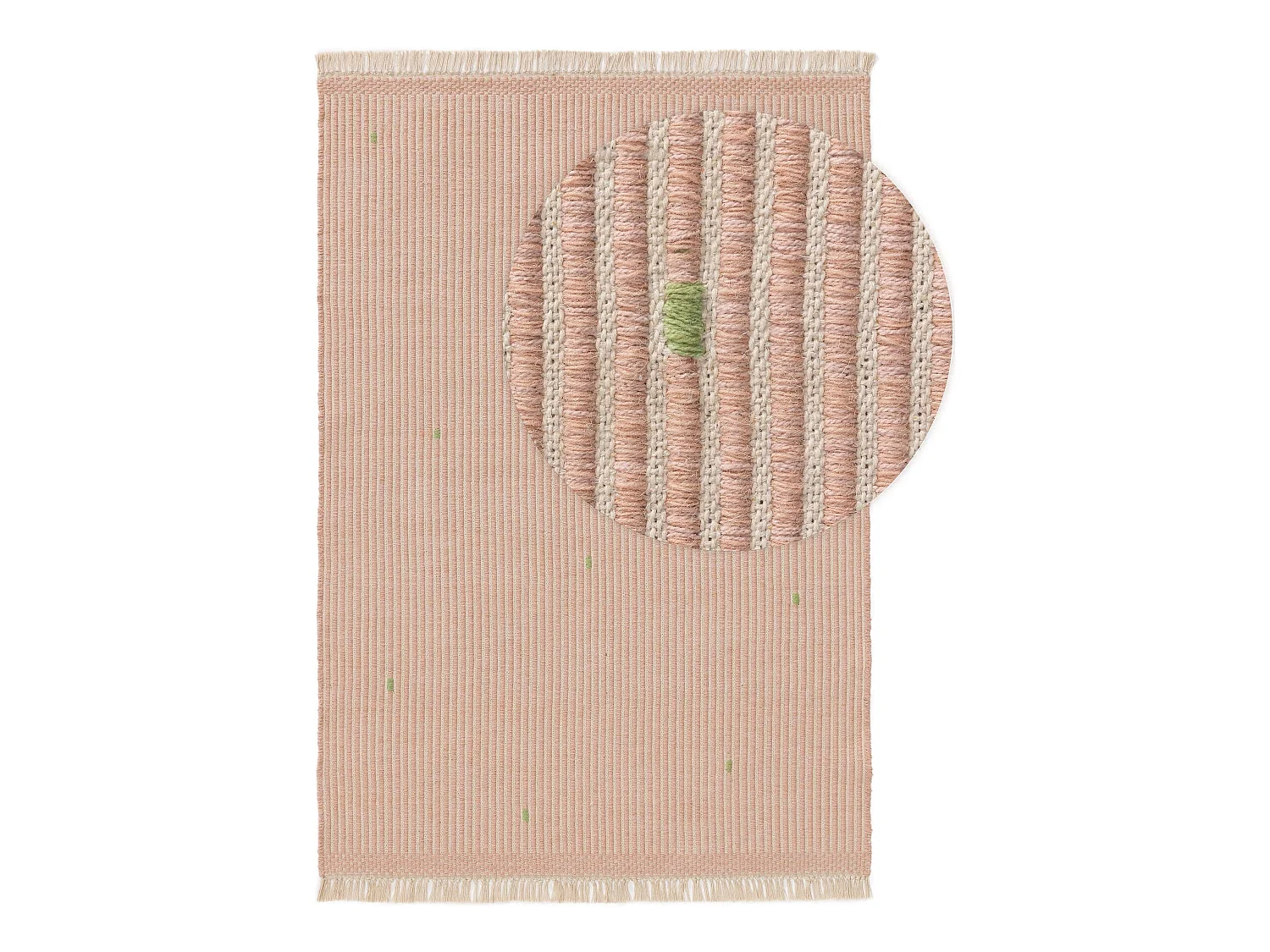 Tapis enfant Bruno Rose 120x170 cm