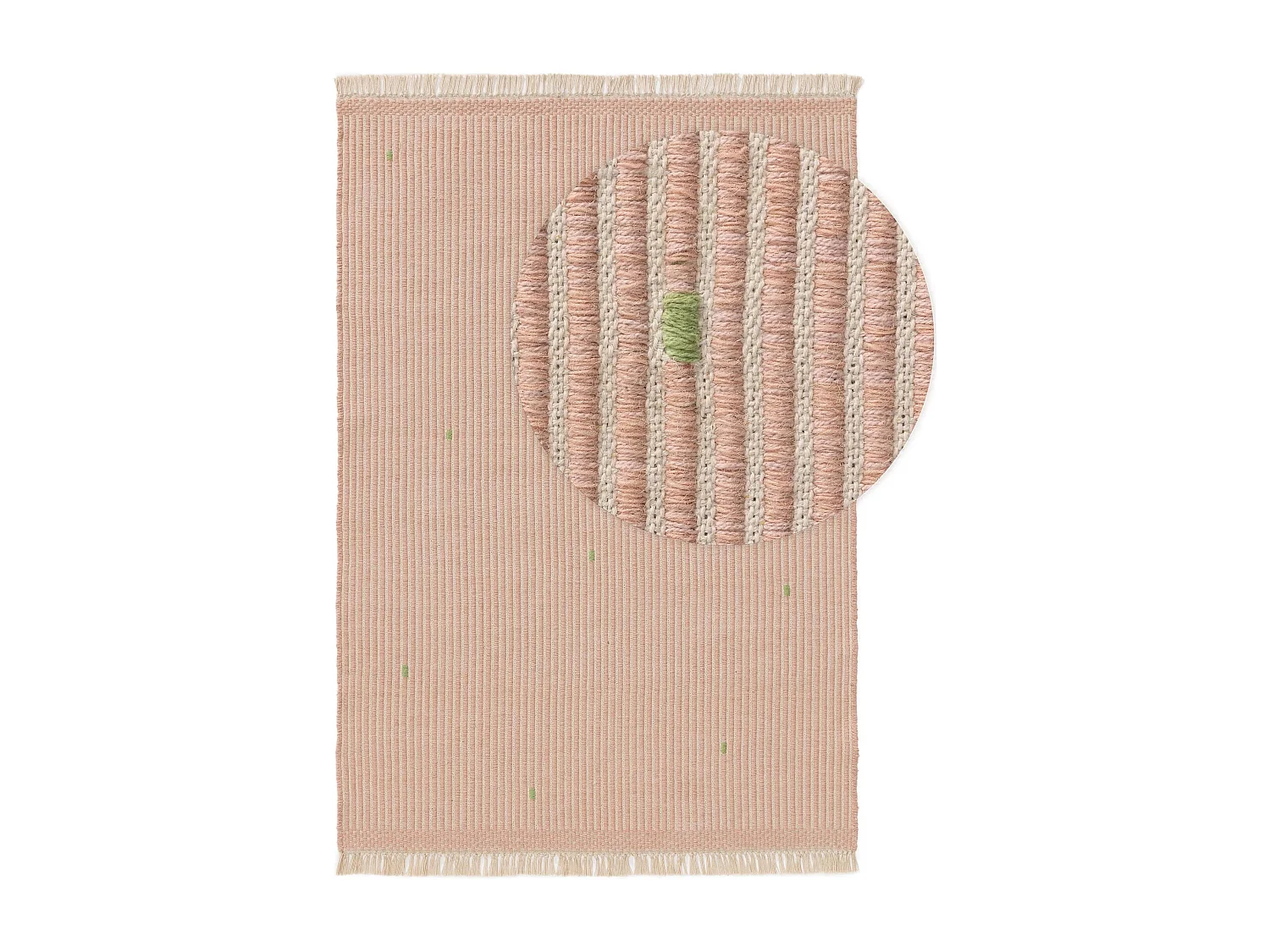 Tapis enfant Bruno Rose 120x170 cm