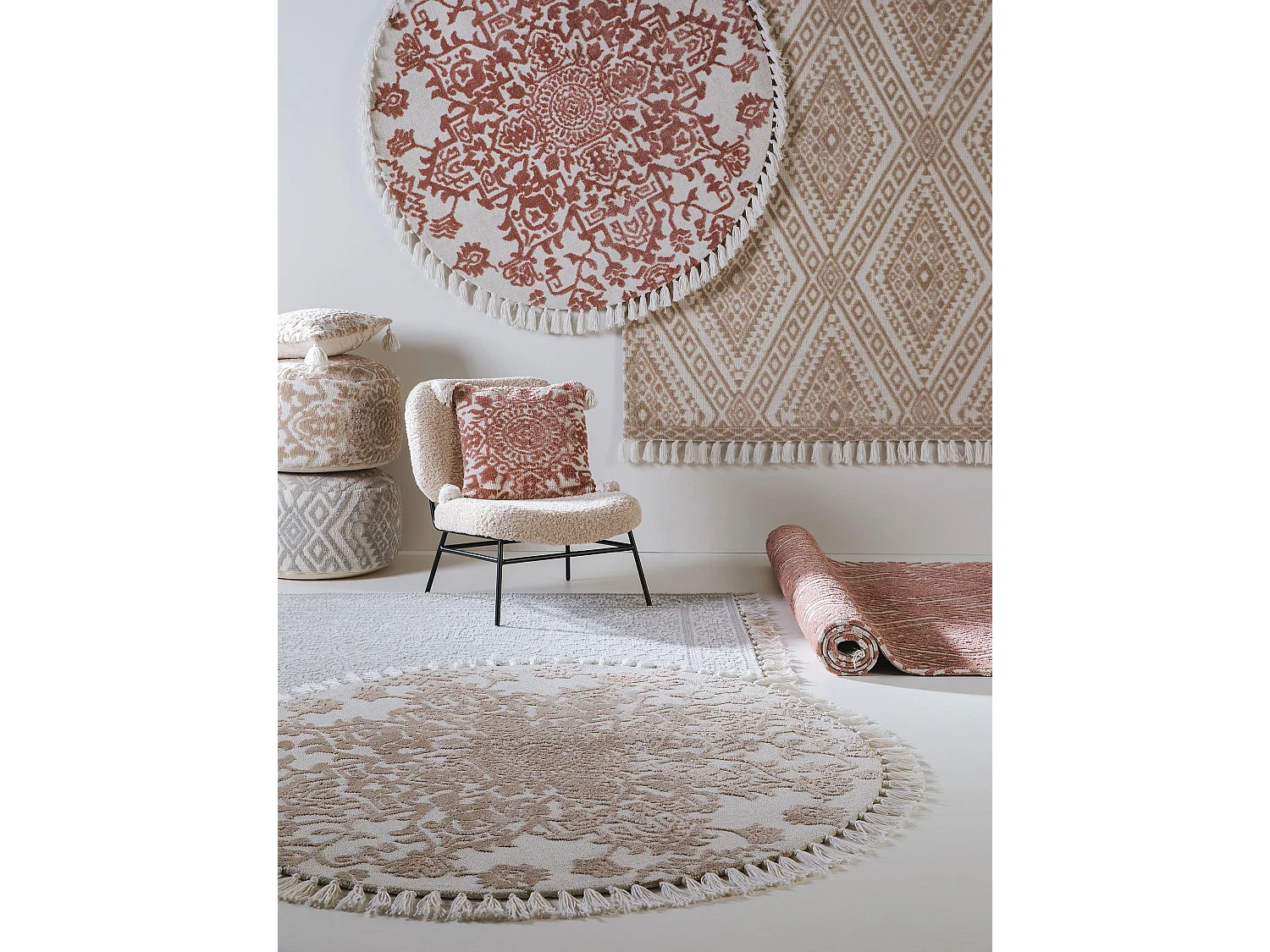 Tapis Elias Beige 120x170 cm