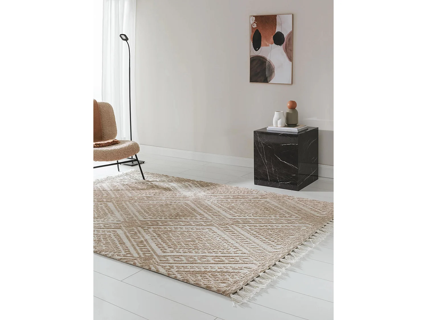 Tapis Elias Beige 120x170 cm