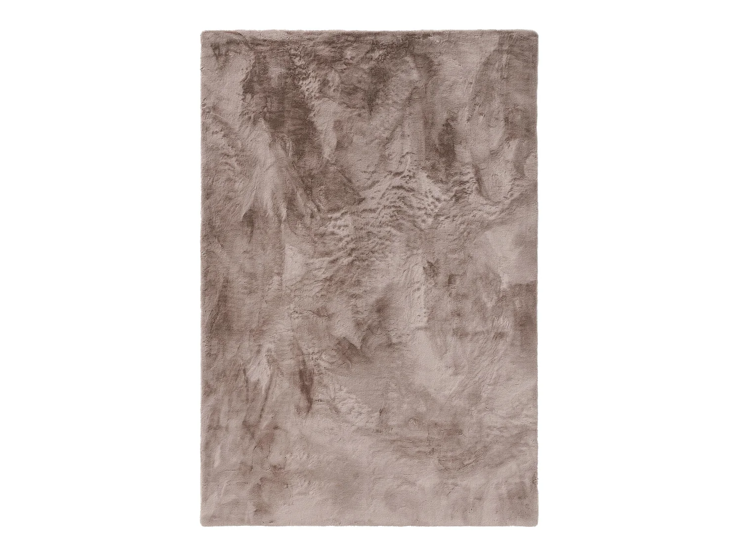 Tapis de fourrure Dave Taupe 80x150 cm
