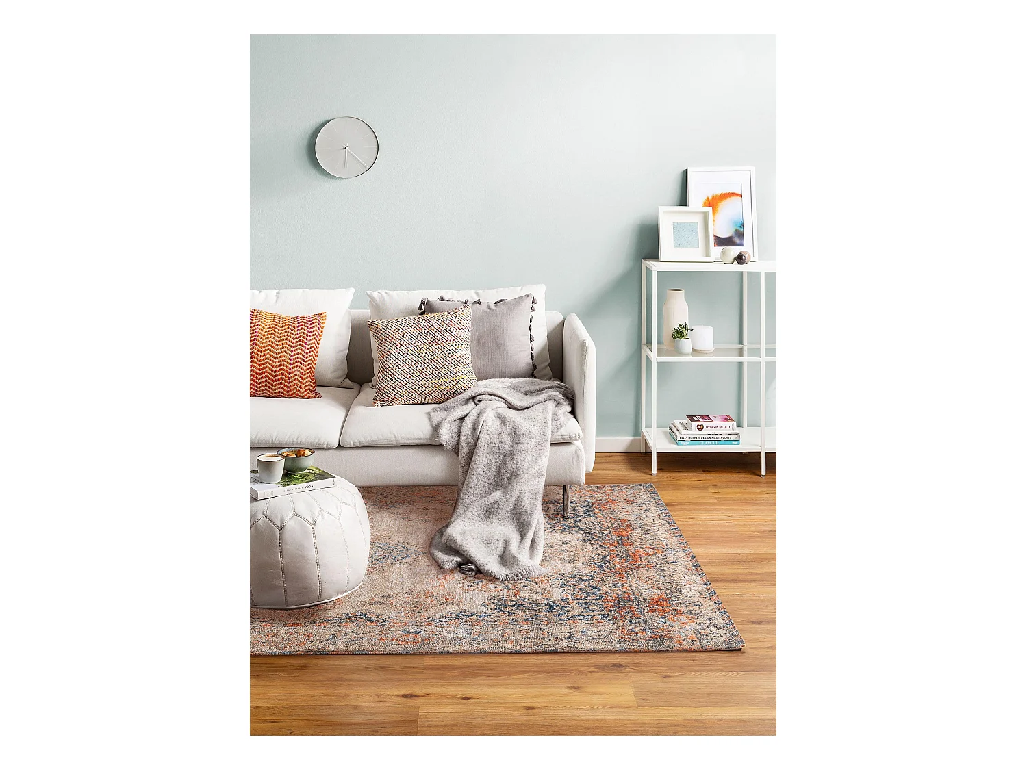 Tapis tissé à plat Stay Multicouleur 195x285 cm