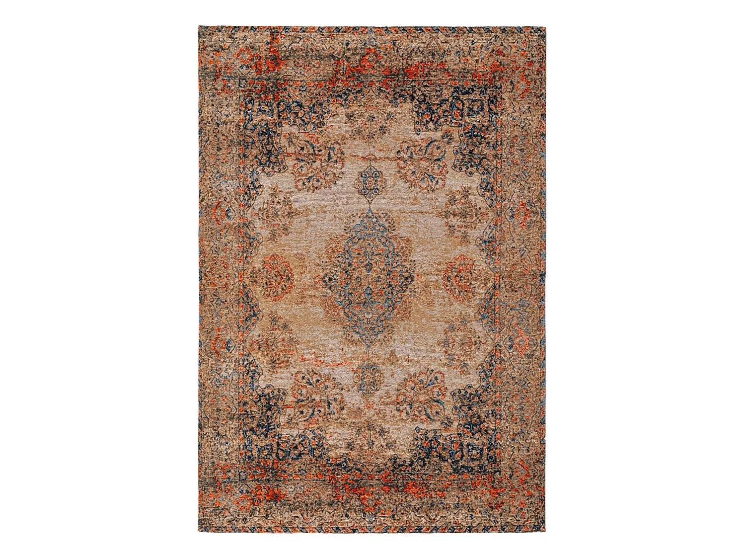 Tapis tissé à plat Stay Multicouleur 195x285 cm