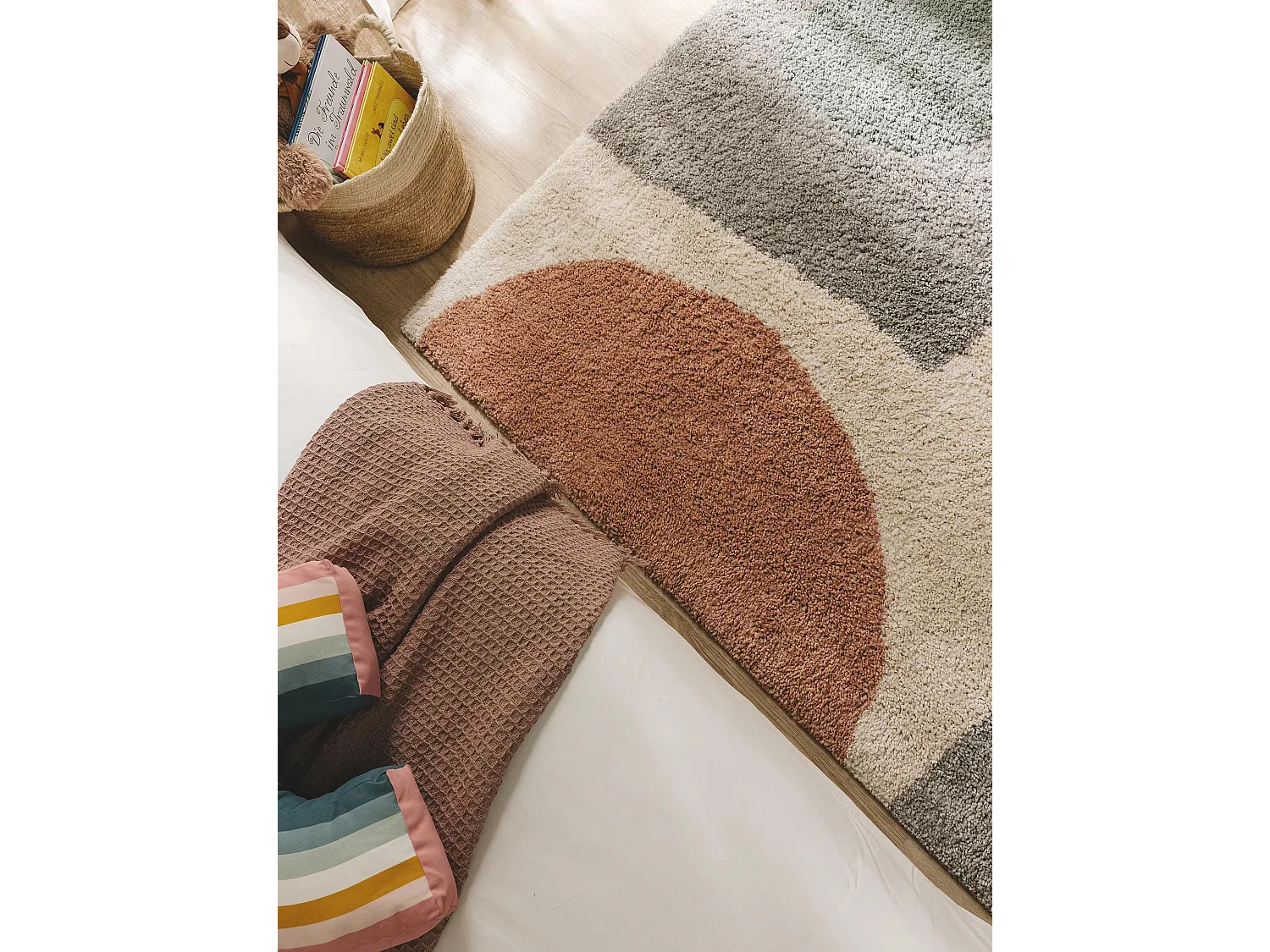 Tapis enfant Gobi Multicouleur 140x200 cm