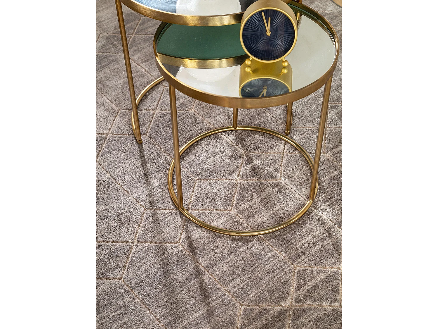 Tapis Daisy Gris 100x150 cm