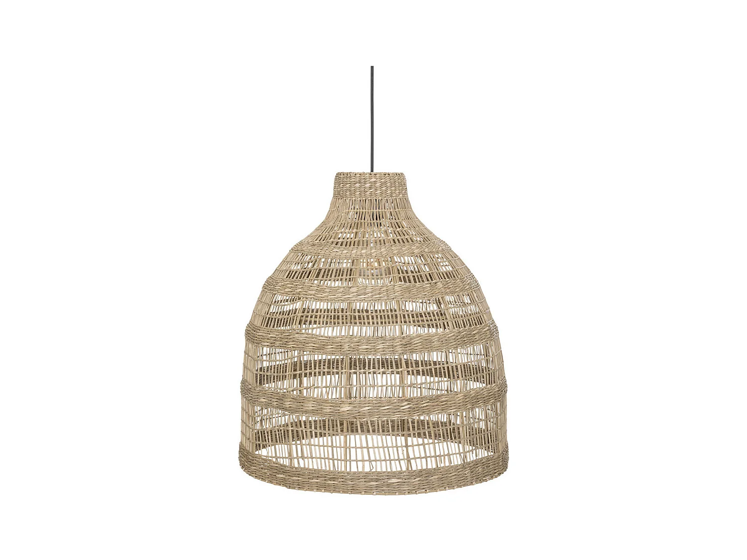 Luminaire Suspension en Rotin et Osier D 45 cm