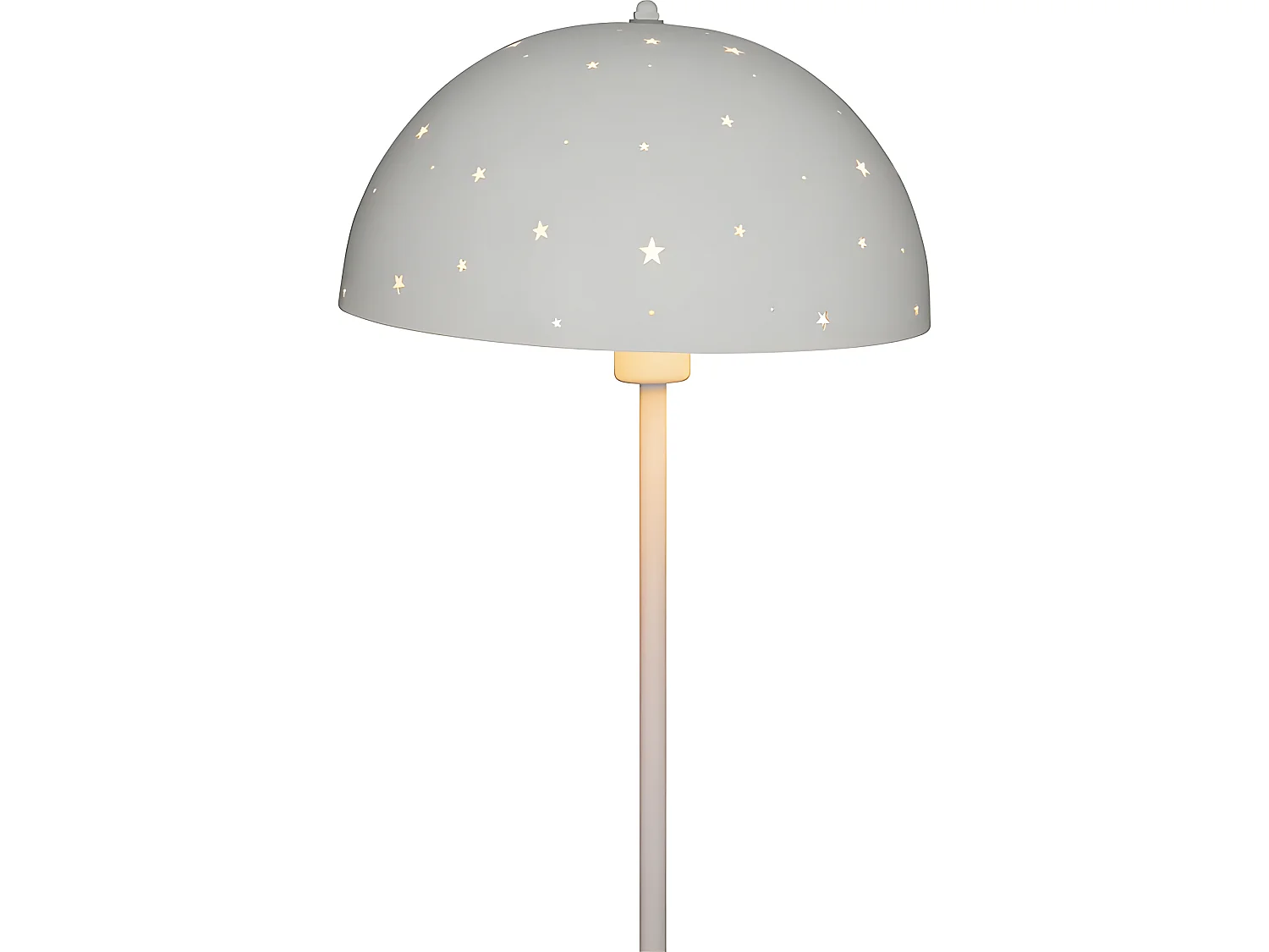 Stehlampe Pilz mit Sternen für Kinder 30 x 35 x 150 cm