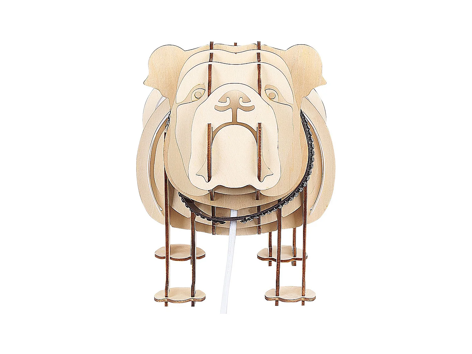 Lámpara de mesa DOUCE Marrón claro