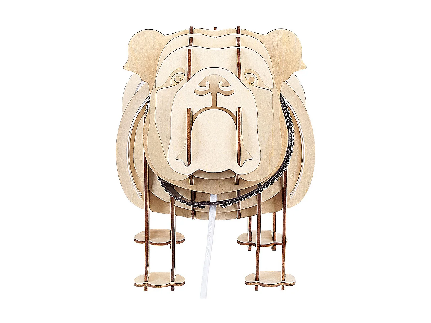 Candeeiro de mesa DOUCE Castanho claro