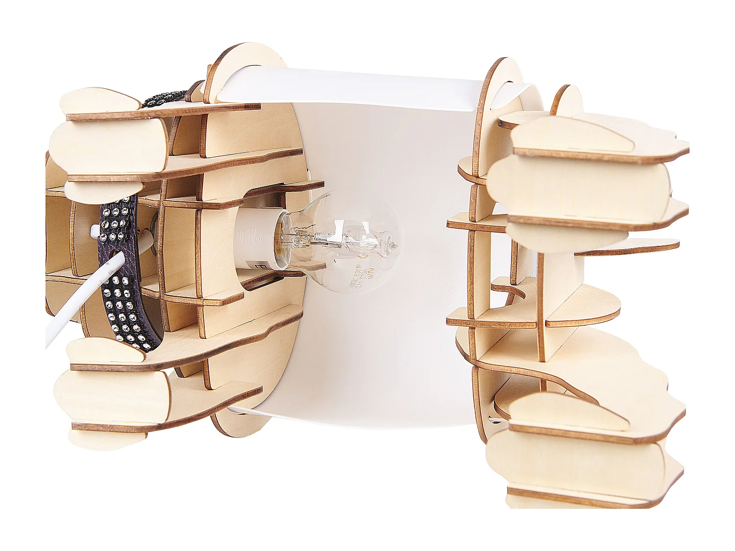 Candeeiro de mesa DOUCE Castanho claro