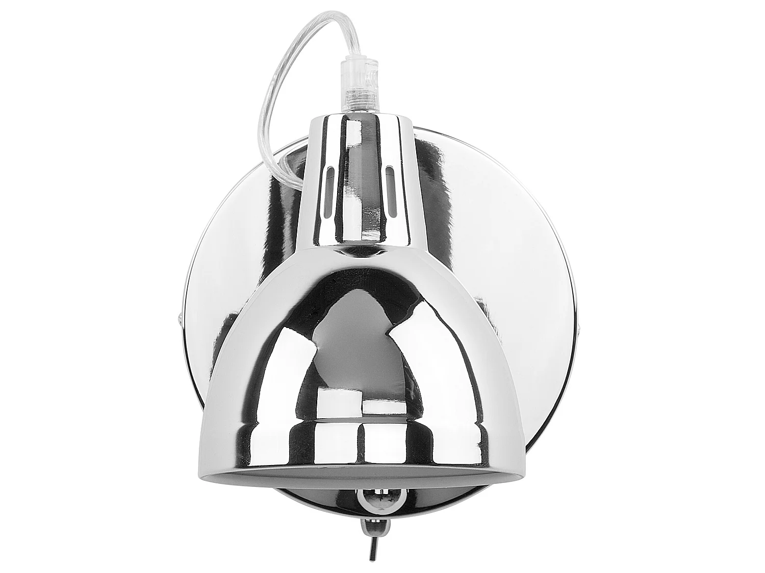 Wandlampe 2er Set HARRINGTON verstellbar Metall Silber