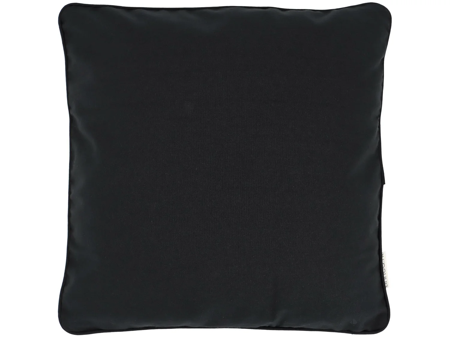 Housse de coussin 80x80 cm MONTSEGUR Noir