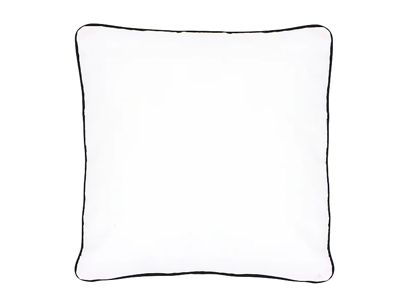 Housse de coussin 50x50 cm MONTSEGUR Blanc