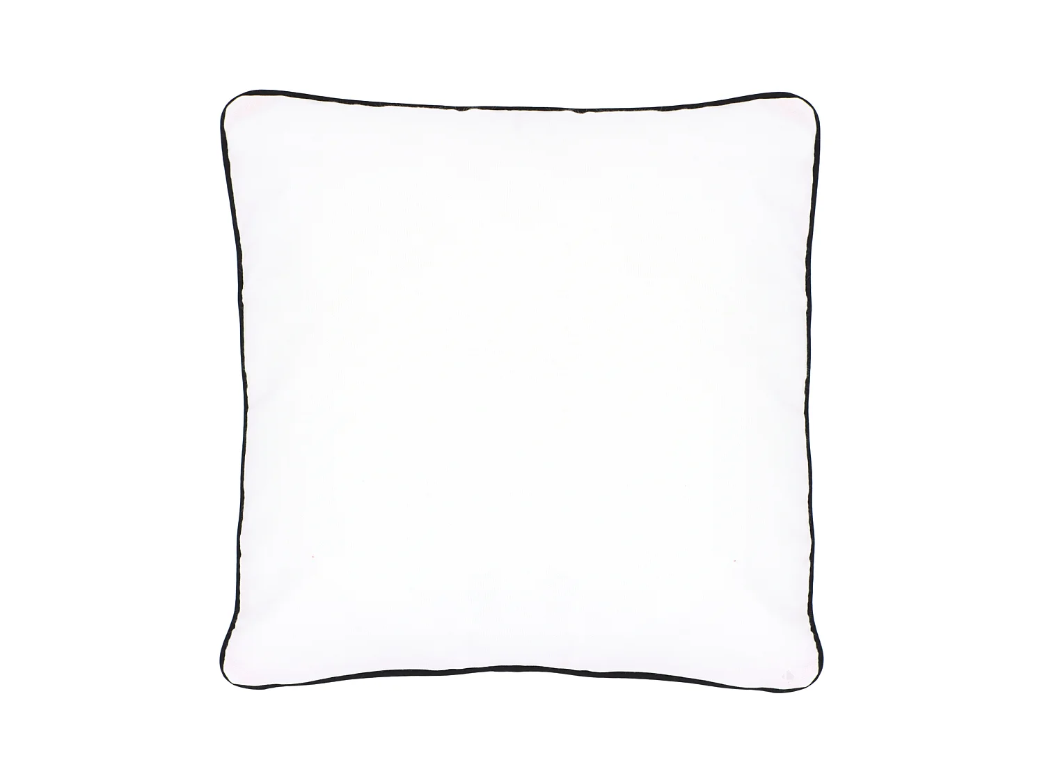 Housse de coussin 50x50 cm MONTSEGUR Blanc