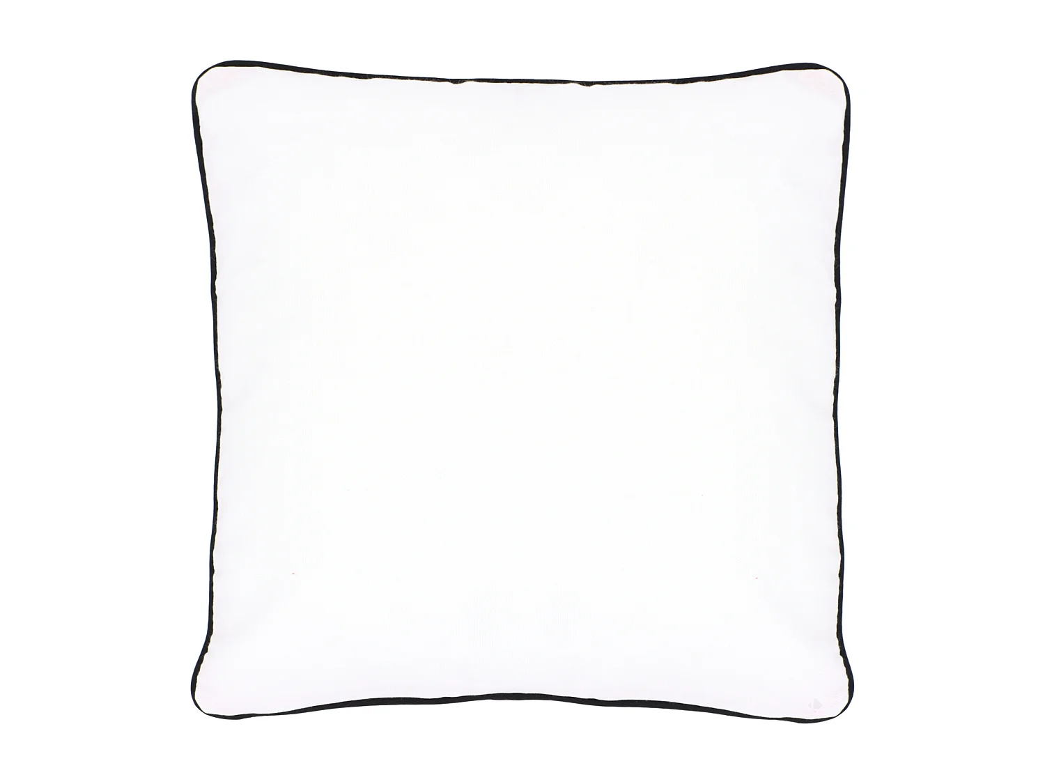 Housse de coussin 50x50 cm MONTSEGUR Blanc