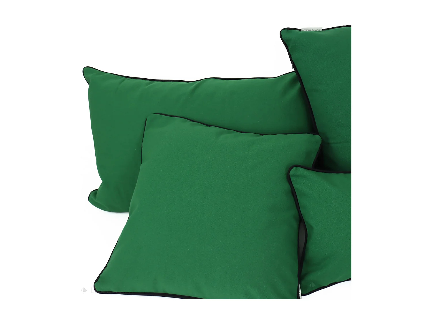 Housse de coussin 50x50 cm MONTSEGUR vert Sapin