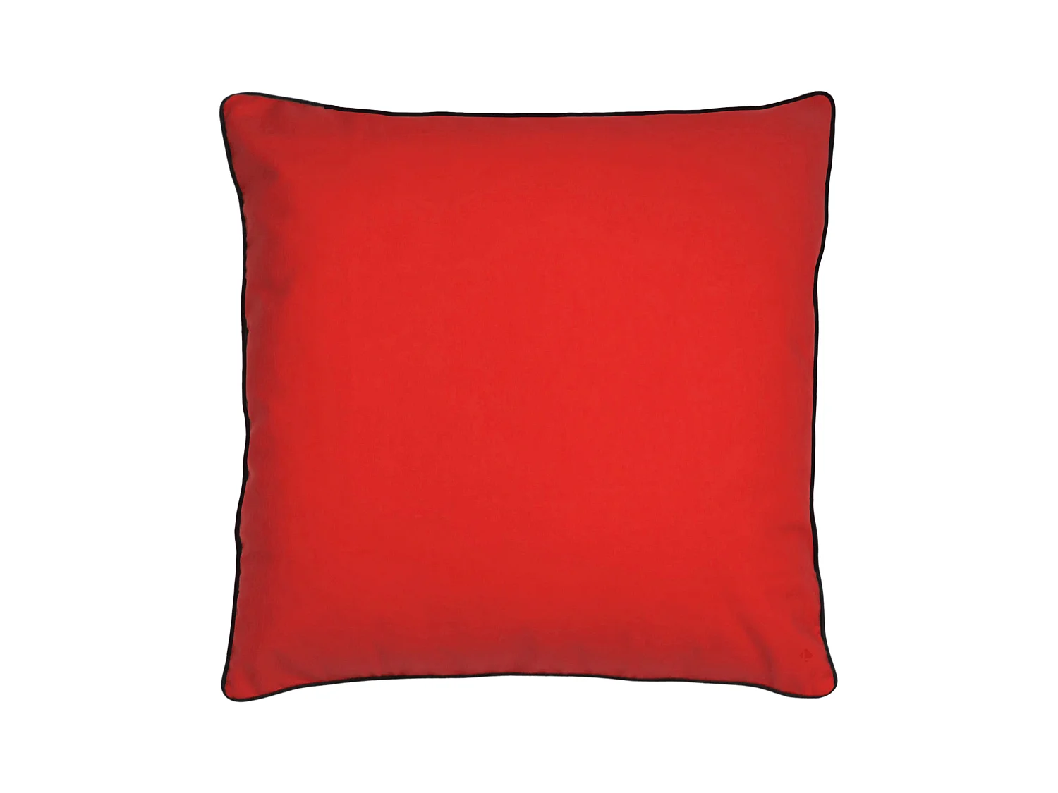 Housse de coussin 80x80 cm MONTSEGUR rouge Tomate