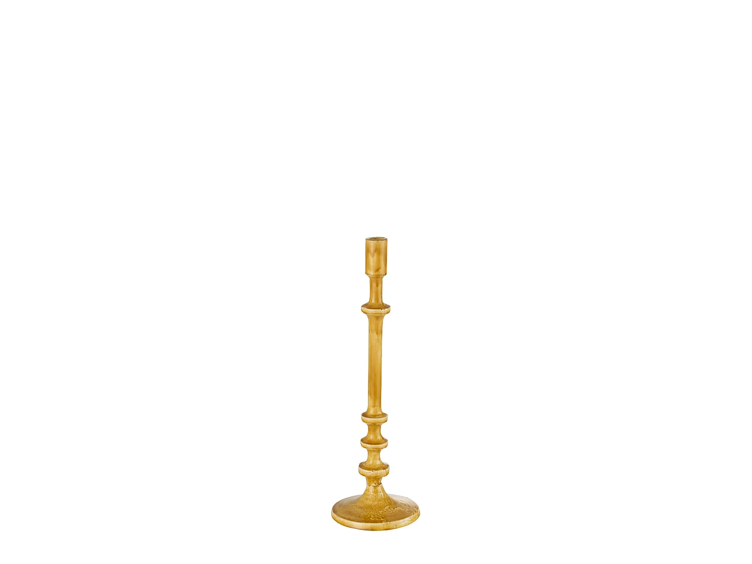 Chandelier Design Métal "Sévilla" 40cm Ocre