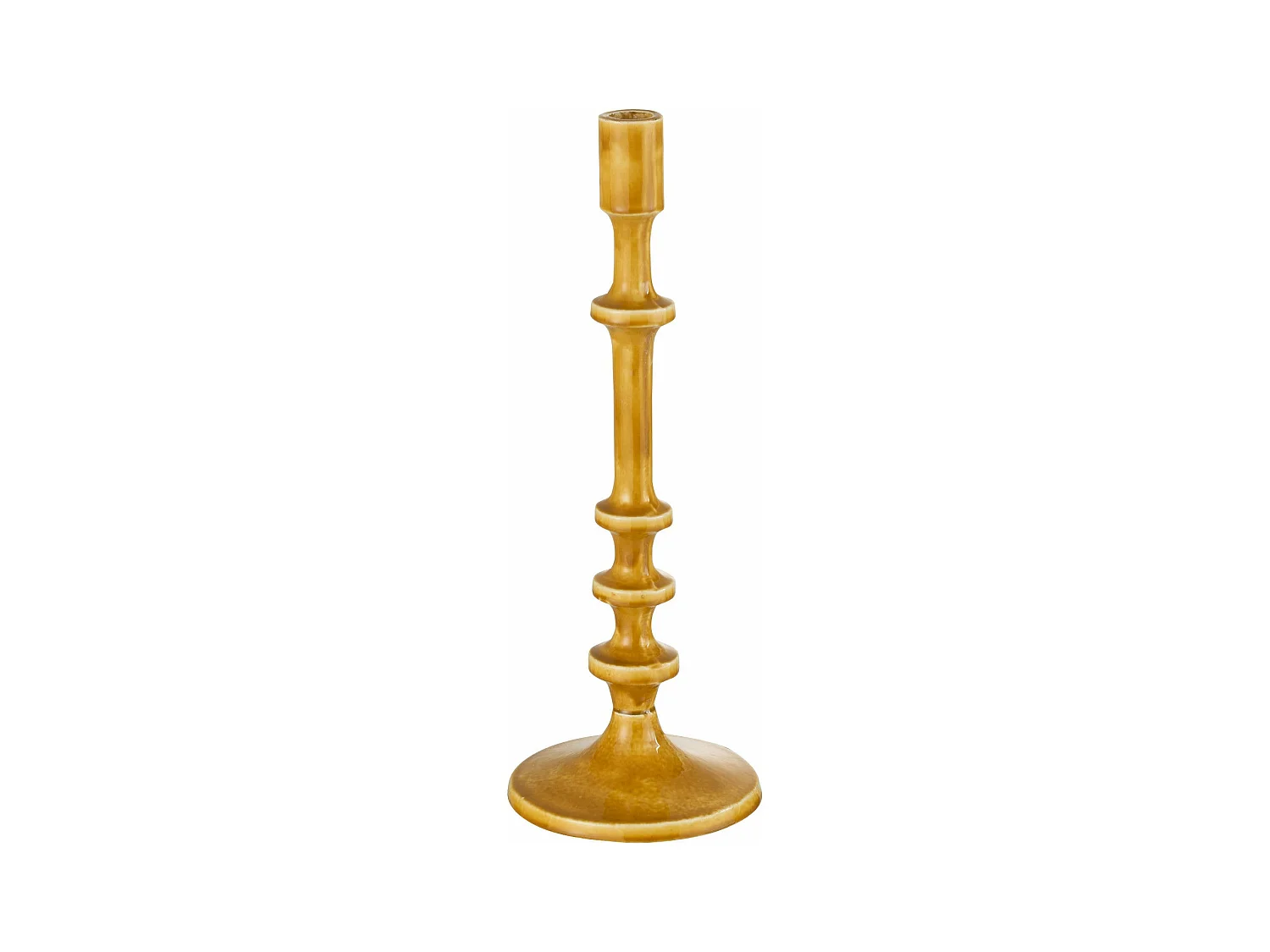 Chandelier Design Métal "Sévilla" 35cm Ocre