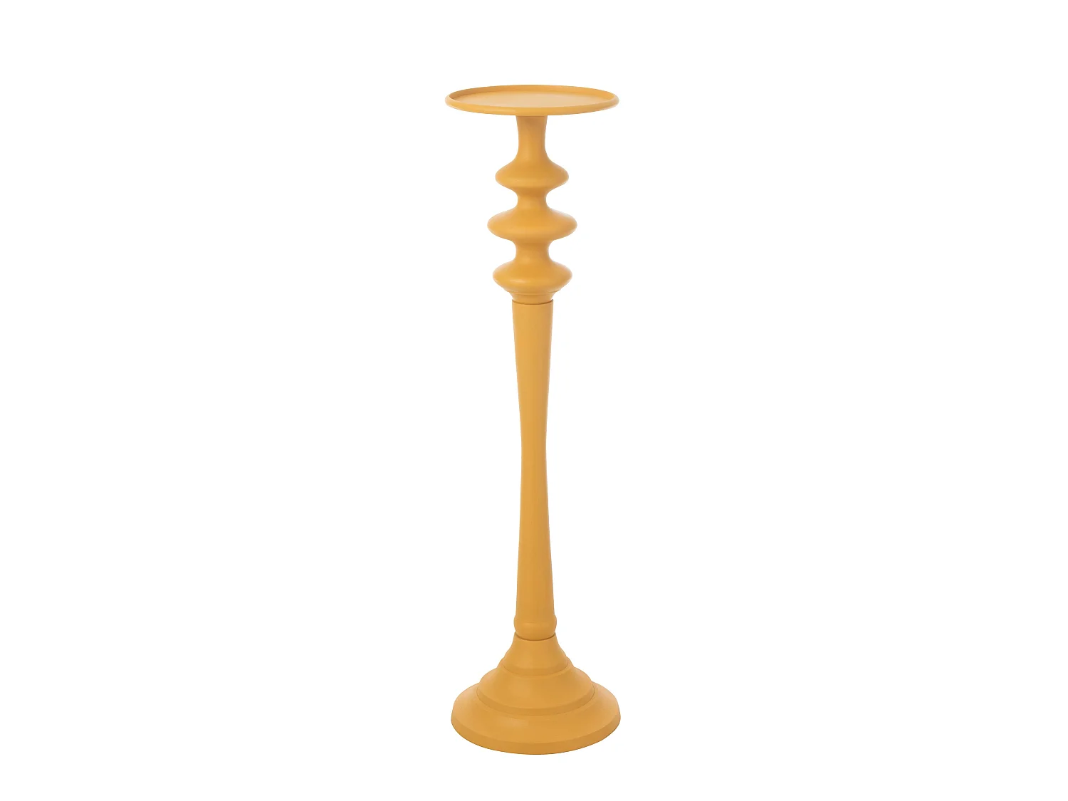 Bougeoir Rond Design "Vicky" 100cm Ocre