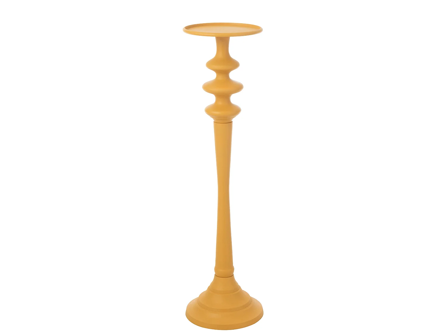 Bougeoir Rond Design "Vicky" 100cm Ocre