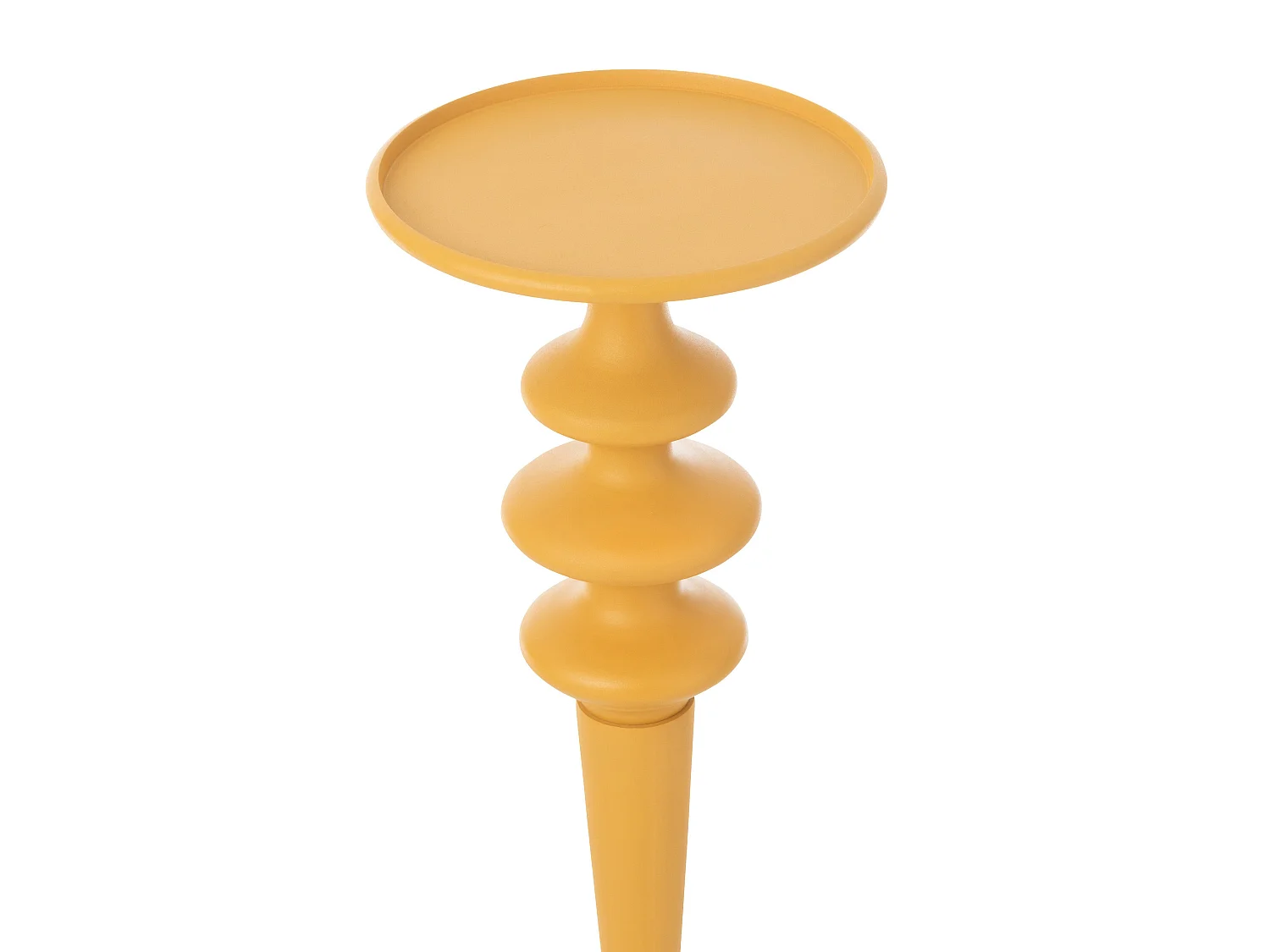 Bougeoir Rond Design "Vicky" 100cm Ocre