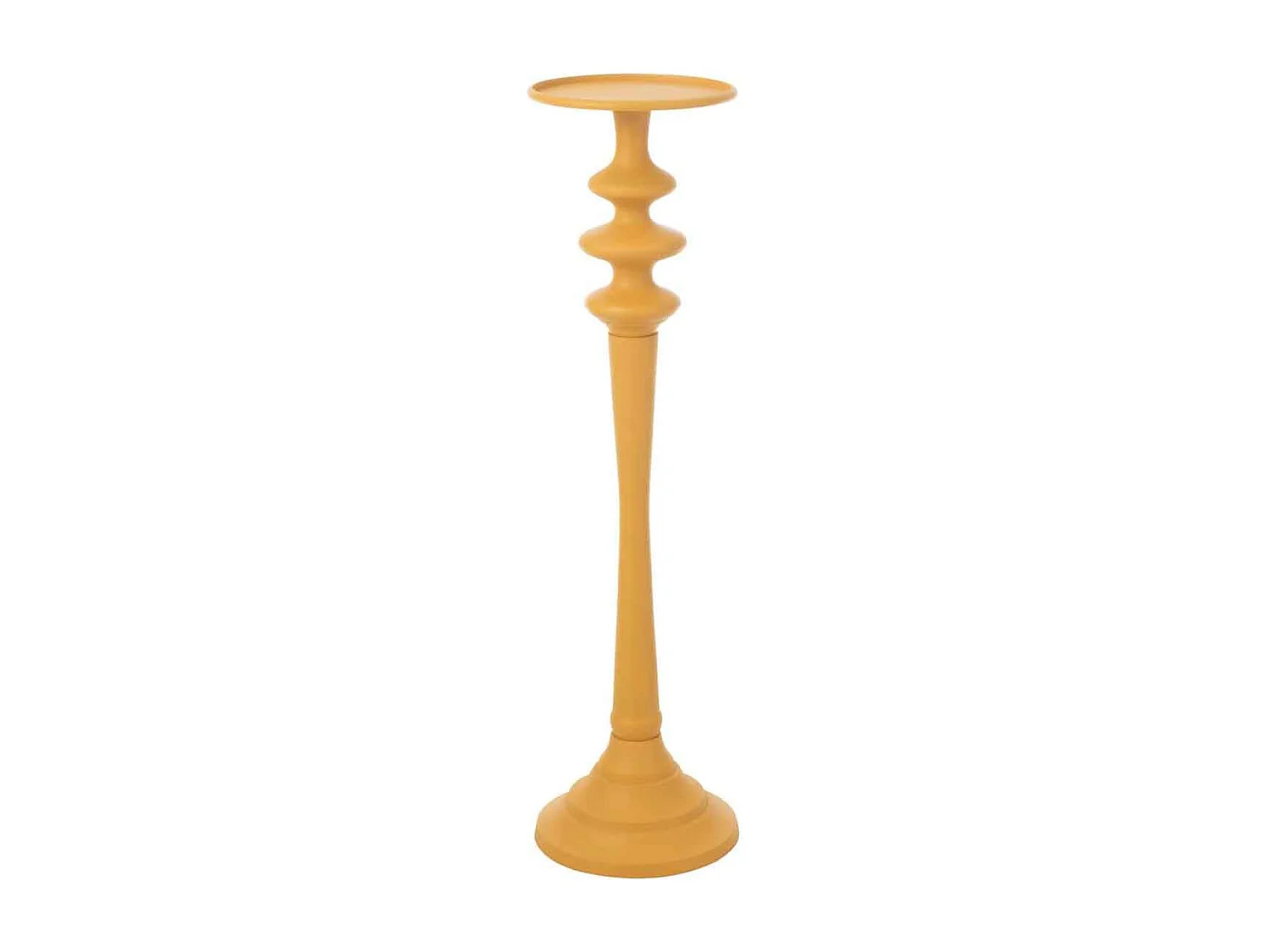 Bougeoir Rond Design "Vicky" 100cm Ocre