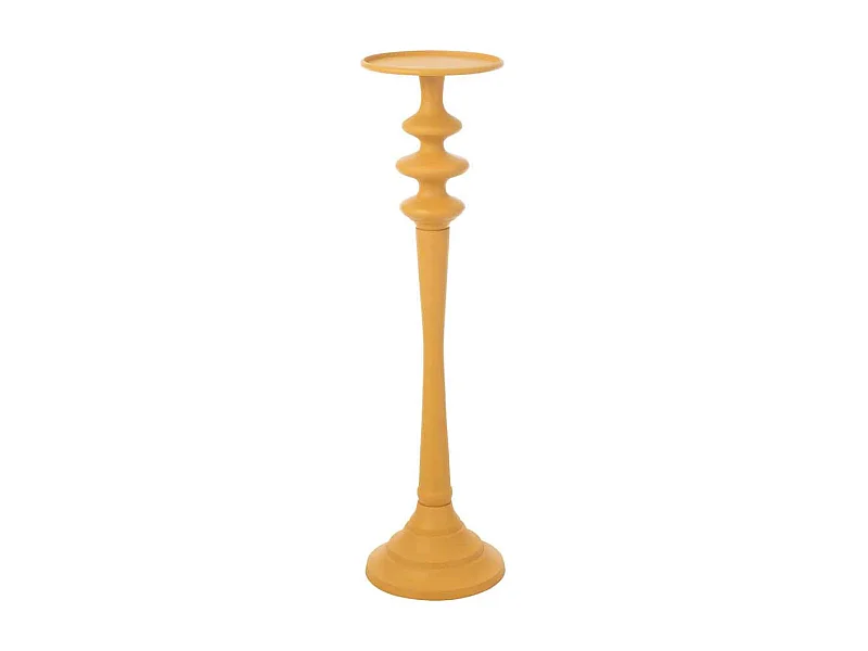 Bougeoir Rond Design "Vicky" 100cm Ocre
