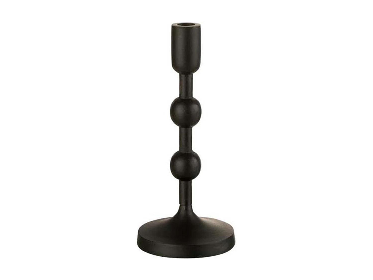Chandelier Rond Design "Izy" 29cm Noir