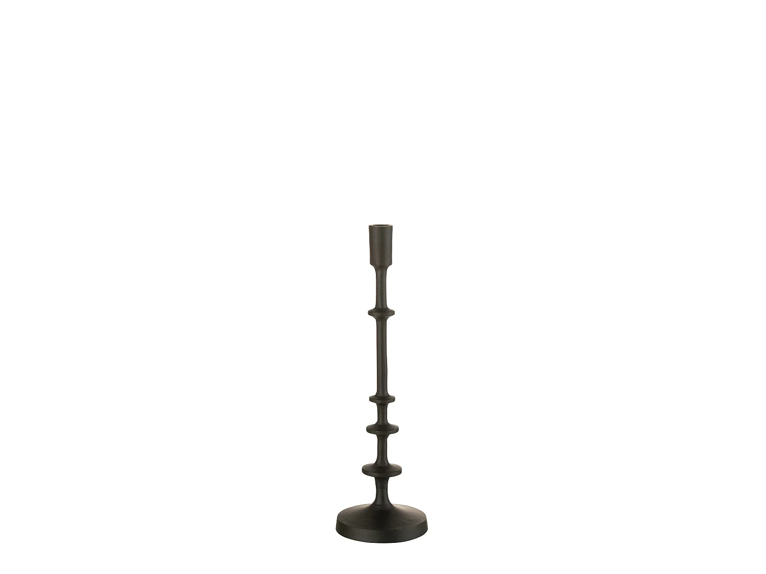 Chandelier Rond Design "Izy" 42cm Noir
