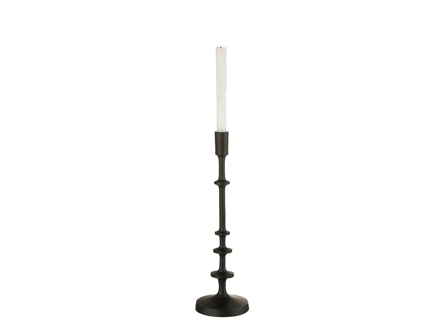 Chandelier Rond Design "Izy" 42cm Noir
