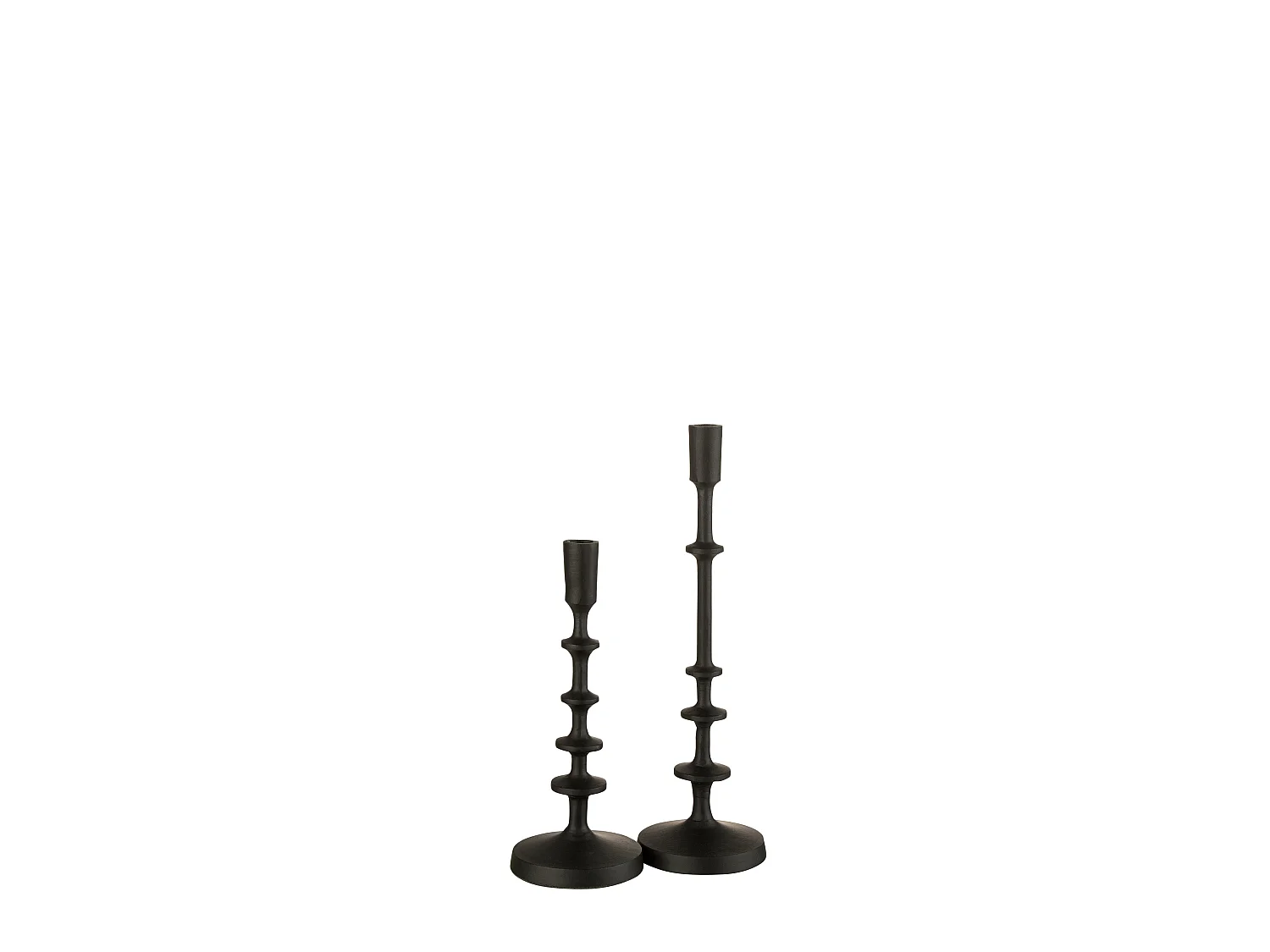 Chandelier Rond Design "Izy" 42cm Noir