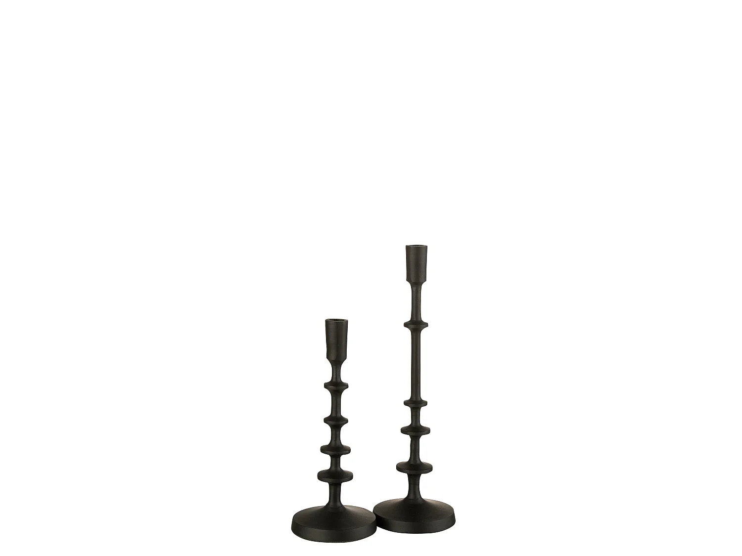 Chandelier Rond Design "Izy" 42cm Noir