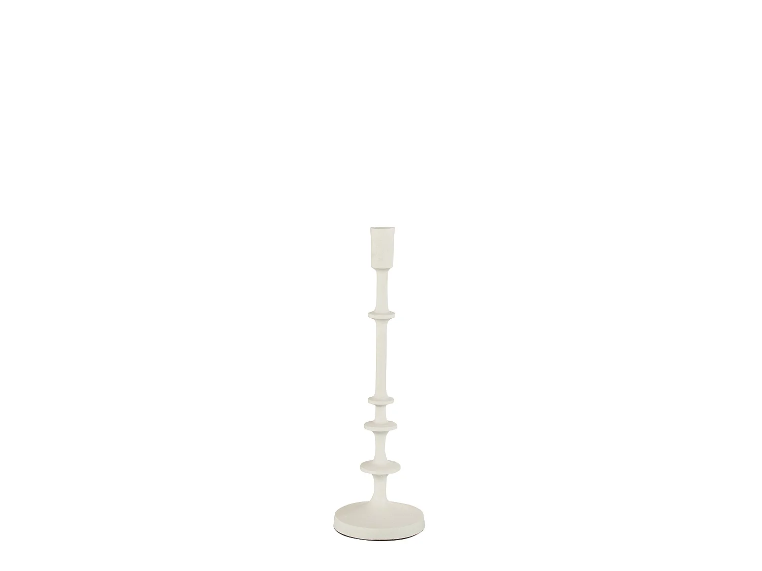 Chandelier Rond Design "Izy" 42cm Blanc