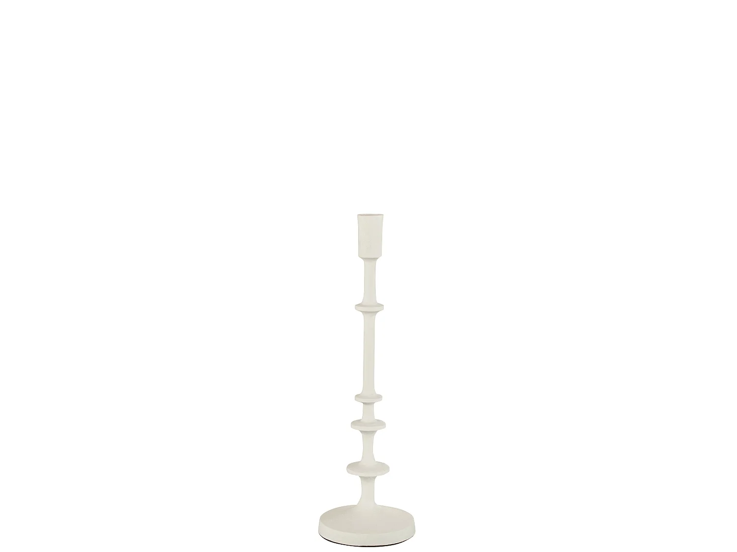 Chandelier Rond Design "Izy" 42cm Blanc