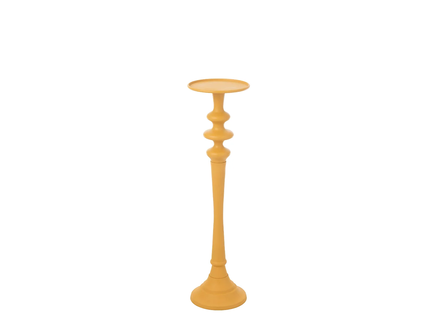 Bougeoir Rond Design "Vicky" 84cm Ocre
