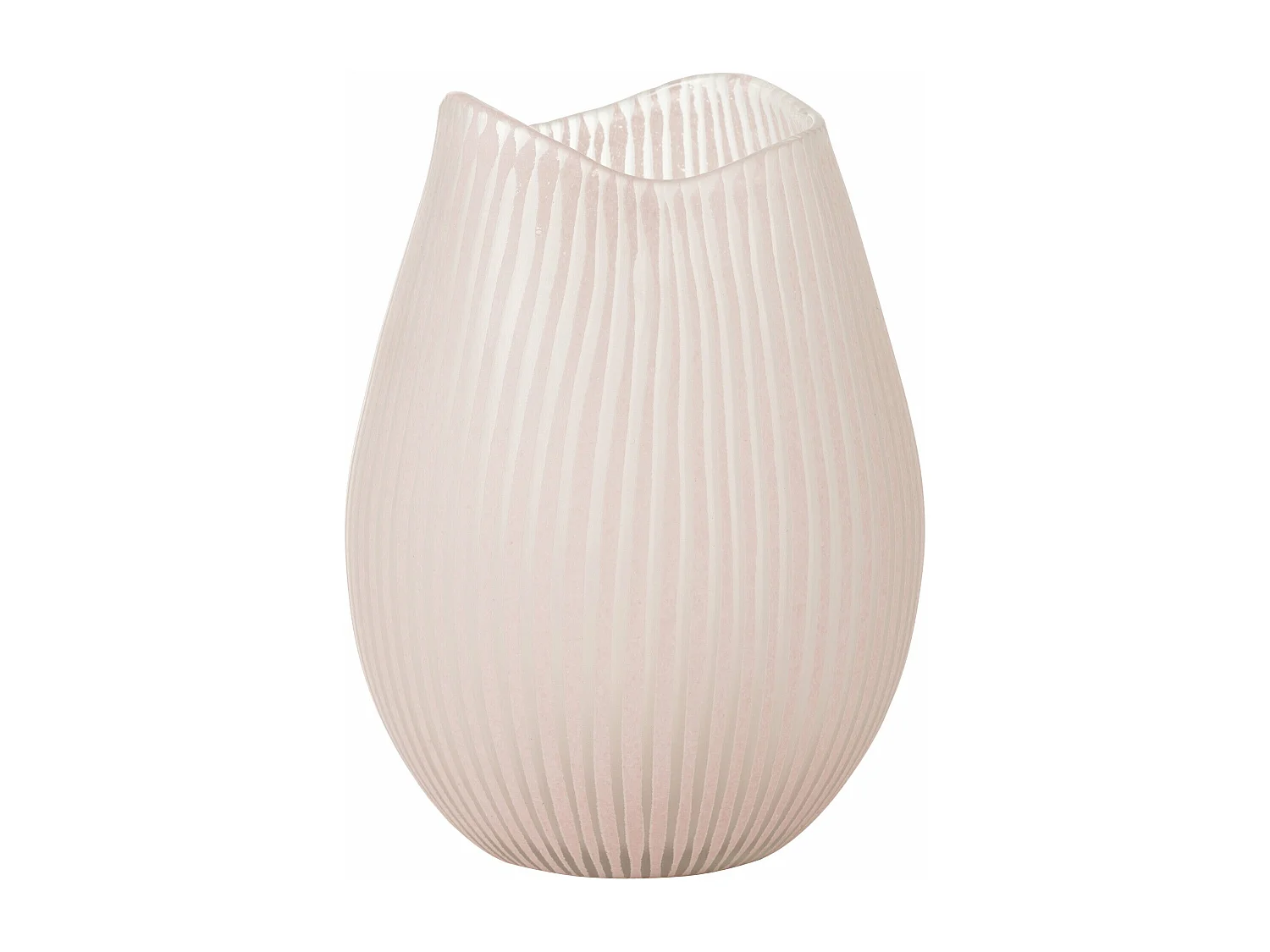Vase Design Ligne "Octave" 31cm Rose