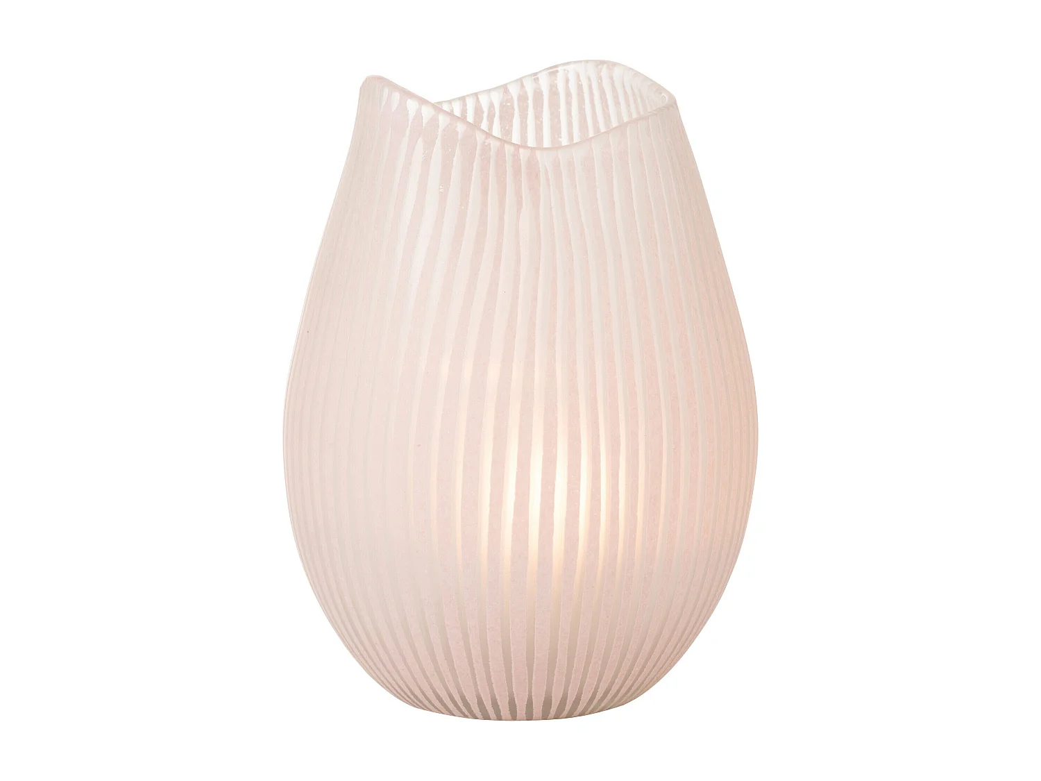 Vase Design Ligne "Octave" 31cm Rose