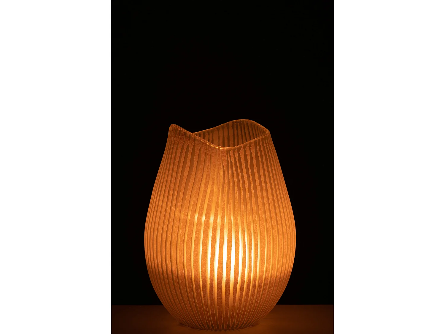 Vase Design Ligne "Octave" 31cm Rose