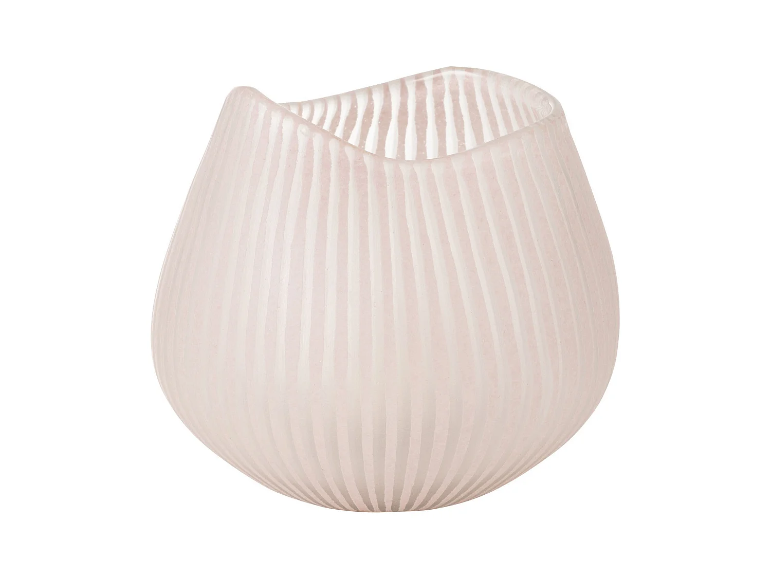 Vase Design Ligne "Octave" 20cm Rose