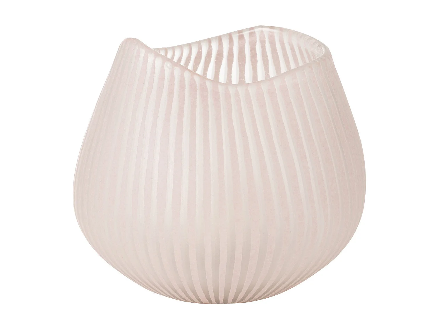 Vase Design Ligne "Octave" 20cm Rose
