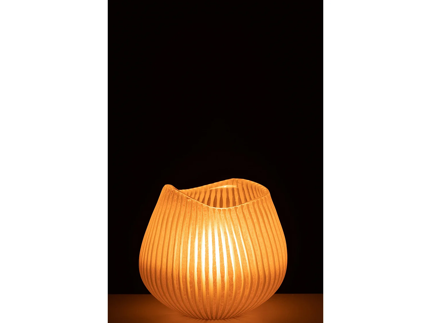 Vase Design Ligne "Octave" 20cm Rose