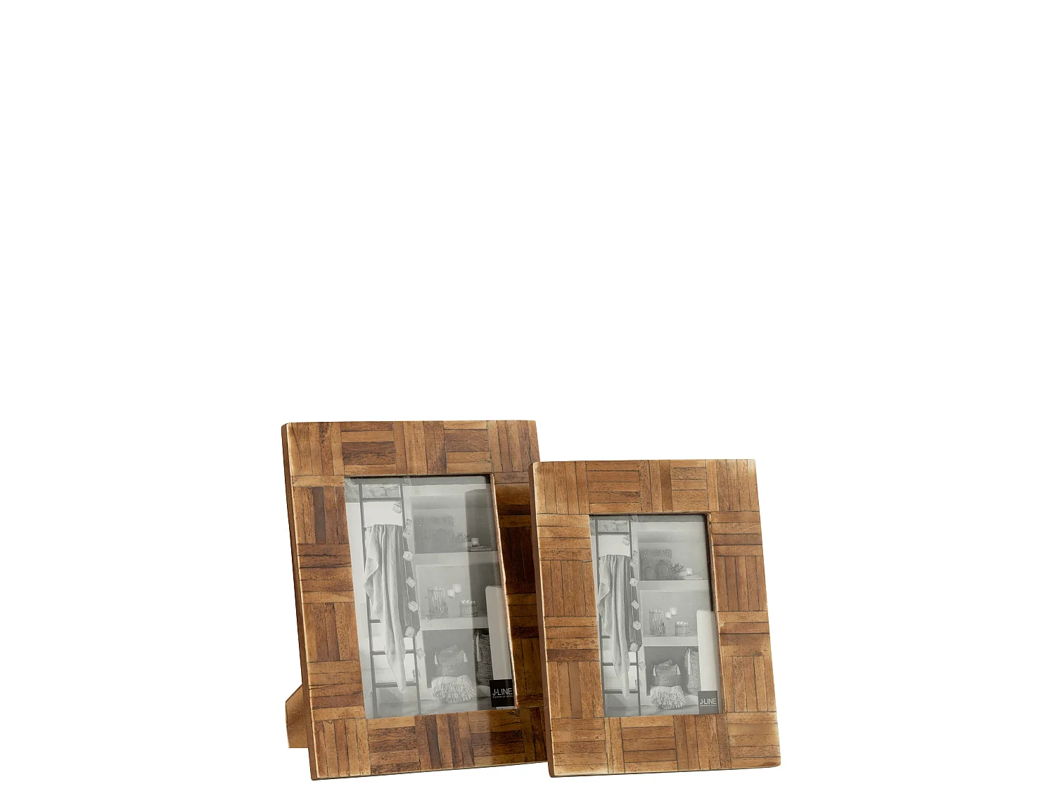 Cadre Photo Déco "Corne" 18x24cm Marron