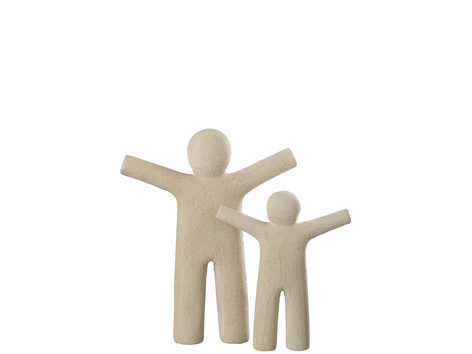 Statuette Déco "P'tit Maurice Rugueux" 41cm Beige