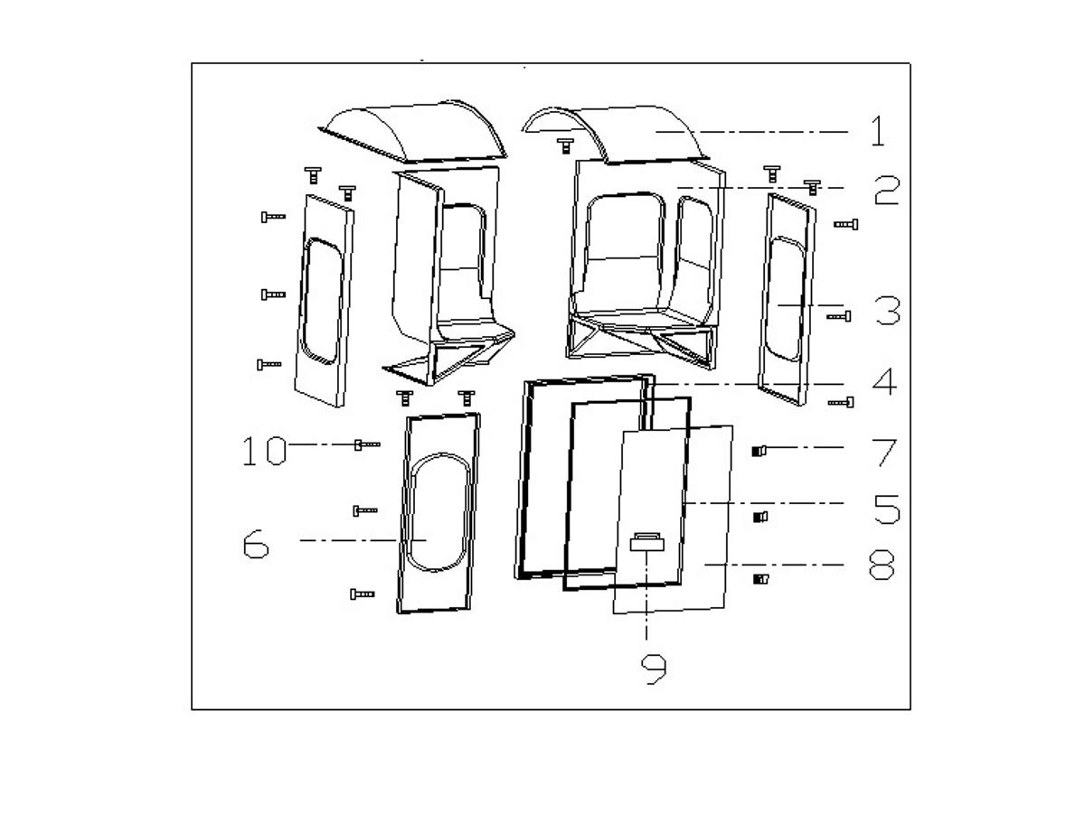 Baño de vapor 2 plazas con asientos ergonómicos MYLOO