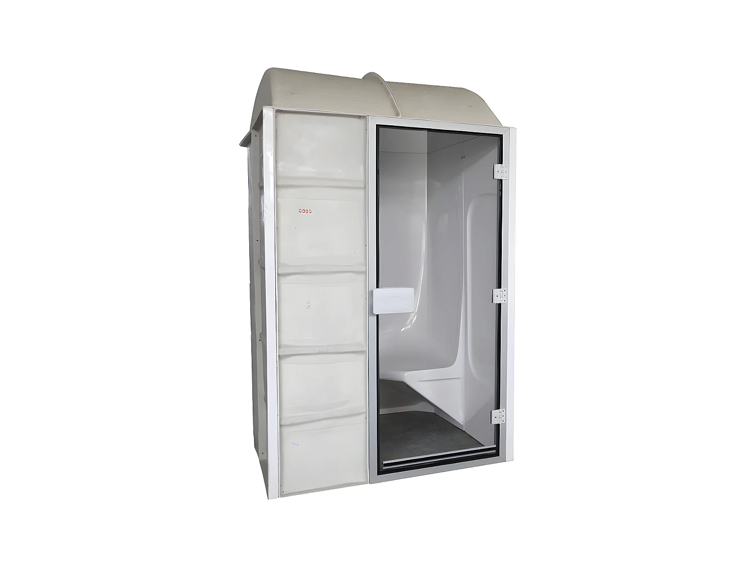 Hammam 2 places droit MYLOO avec sièges ergonomiques, contrôle extérieur et sonde de température